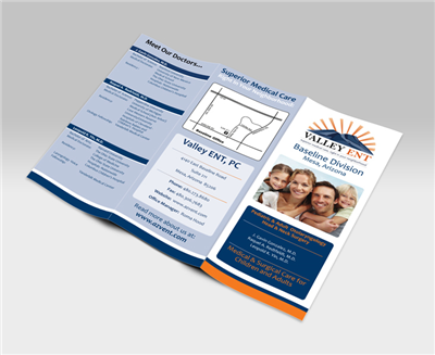 8.5x11 Trifold Brochure